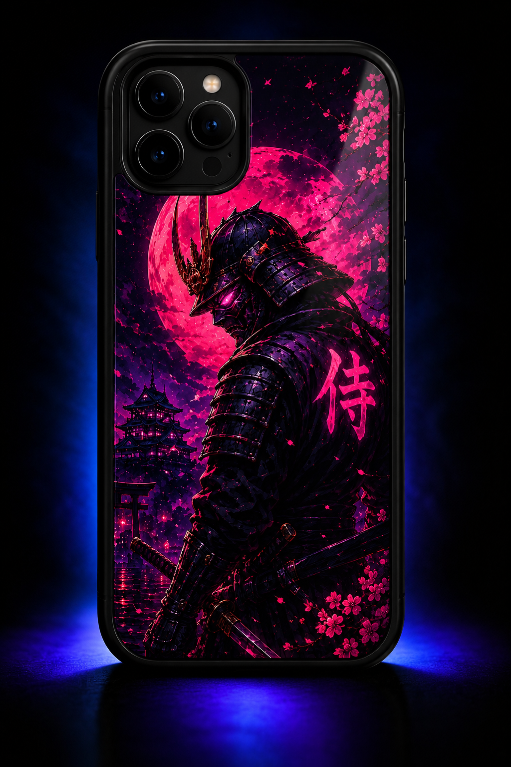 UnCaseLess — Bushido Samurai LED Phone Case
