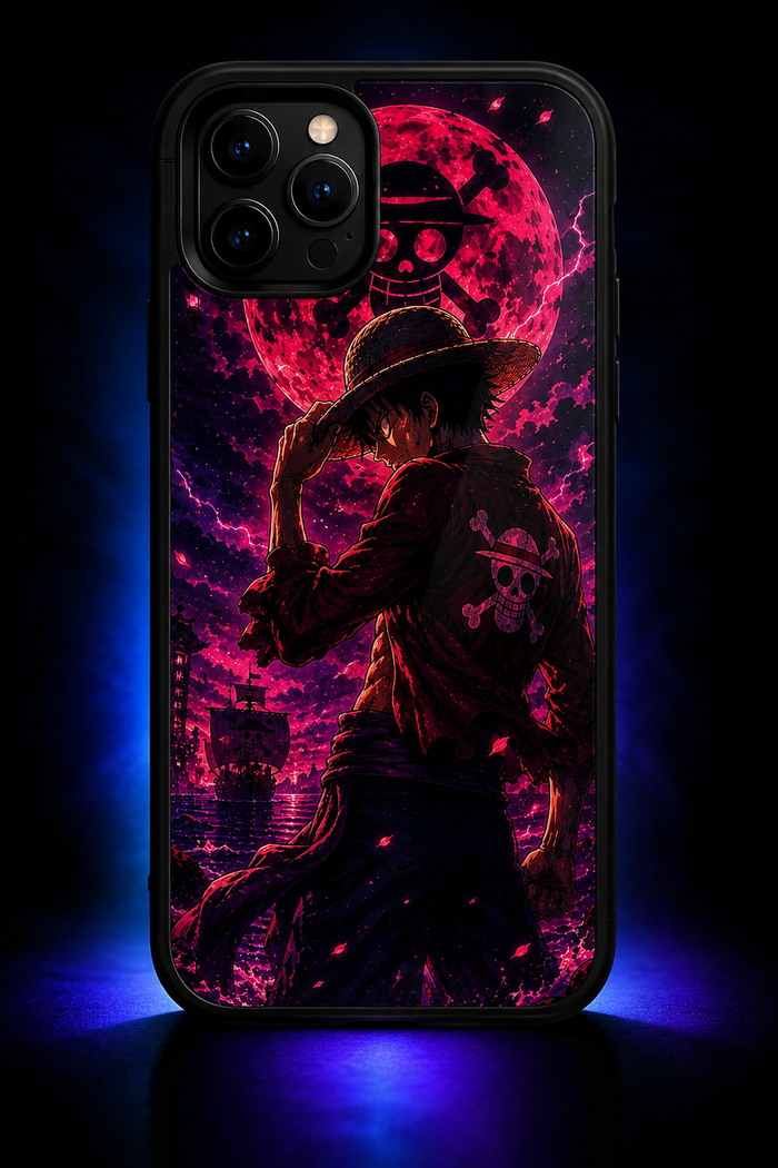 UnCaseLess — Pirate Moon LED Phone Case