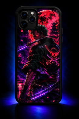 UnCaseLess — Neon Ronin Swordsman LED Phone Case
