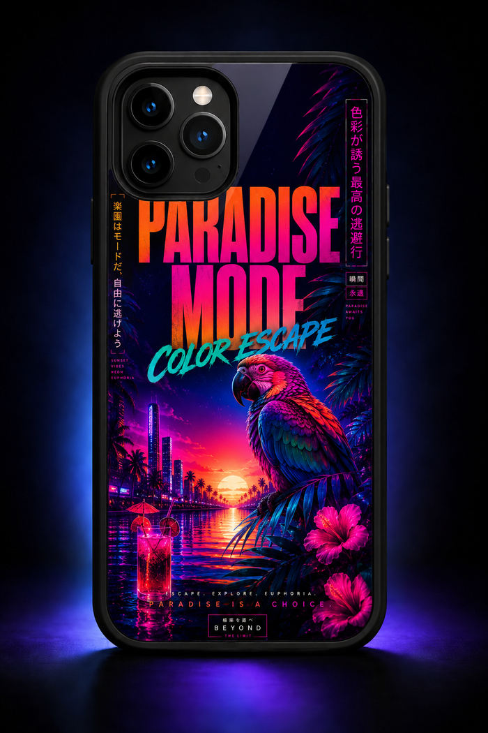 UnCaseLess — Paradise Mode LED Phone Case