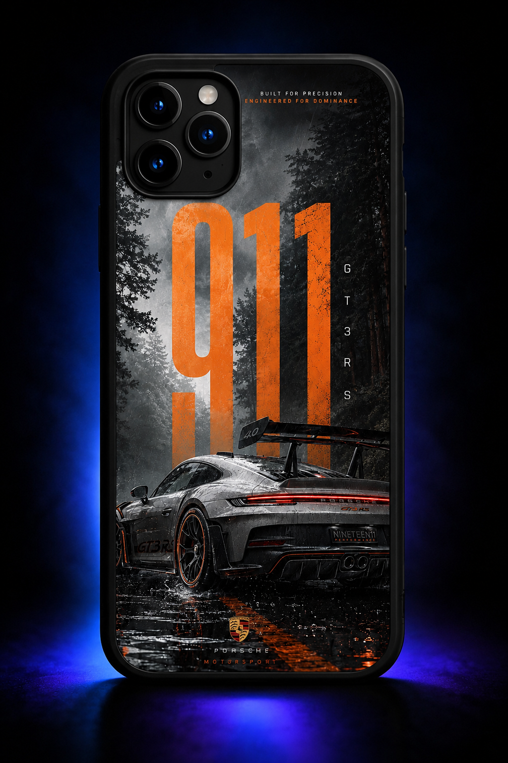 UnCaseLess — 911 GT3 RS LED Phone Case