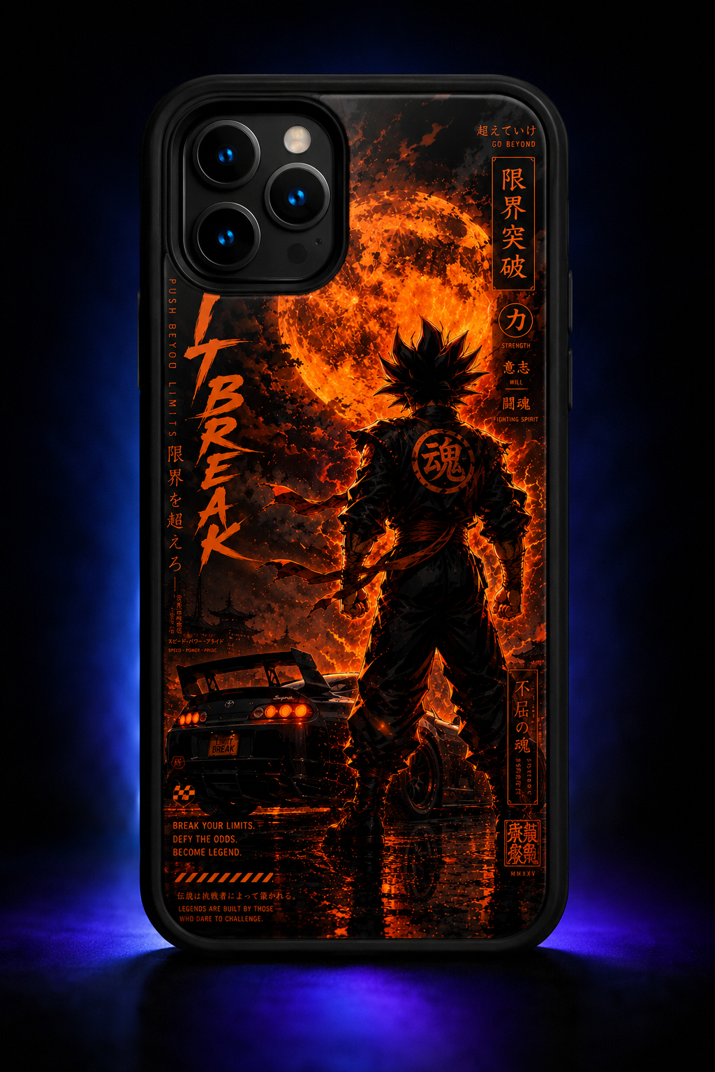 UnCaseLess — Limit Break LED Phone Case