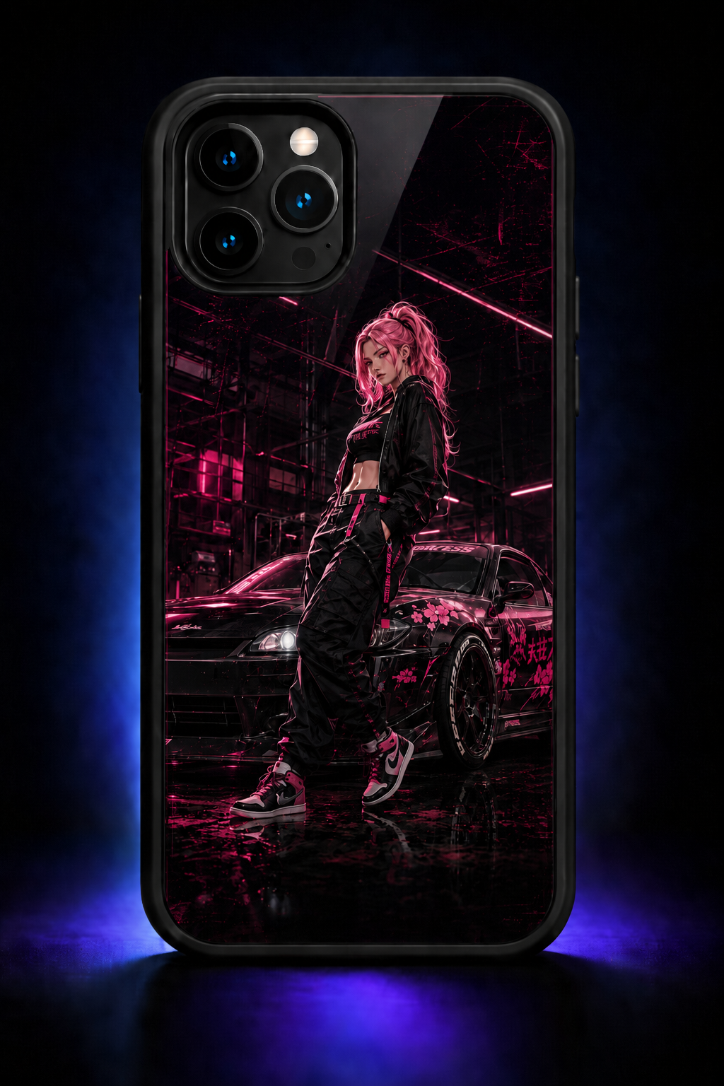 UnCaseLess — Drive Princess LED Phone Case
